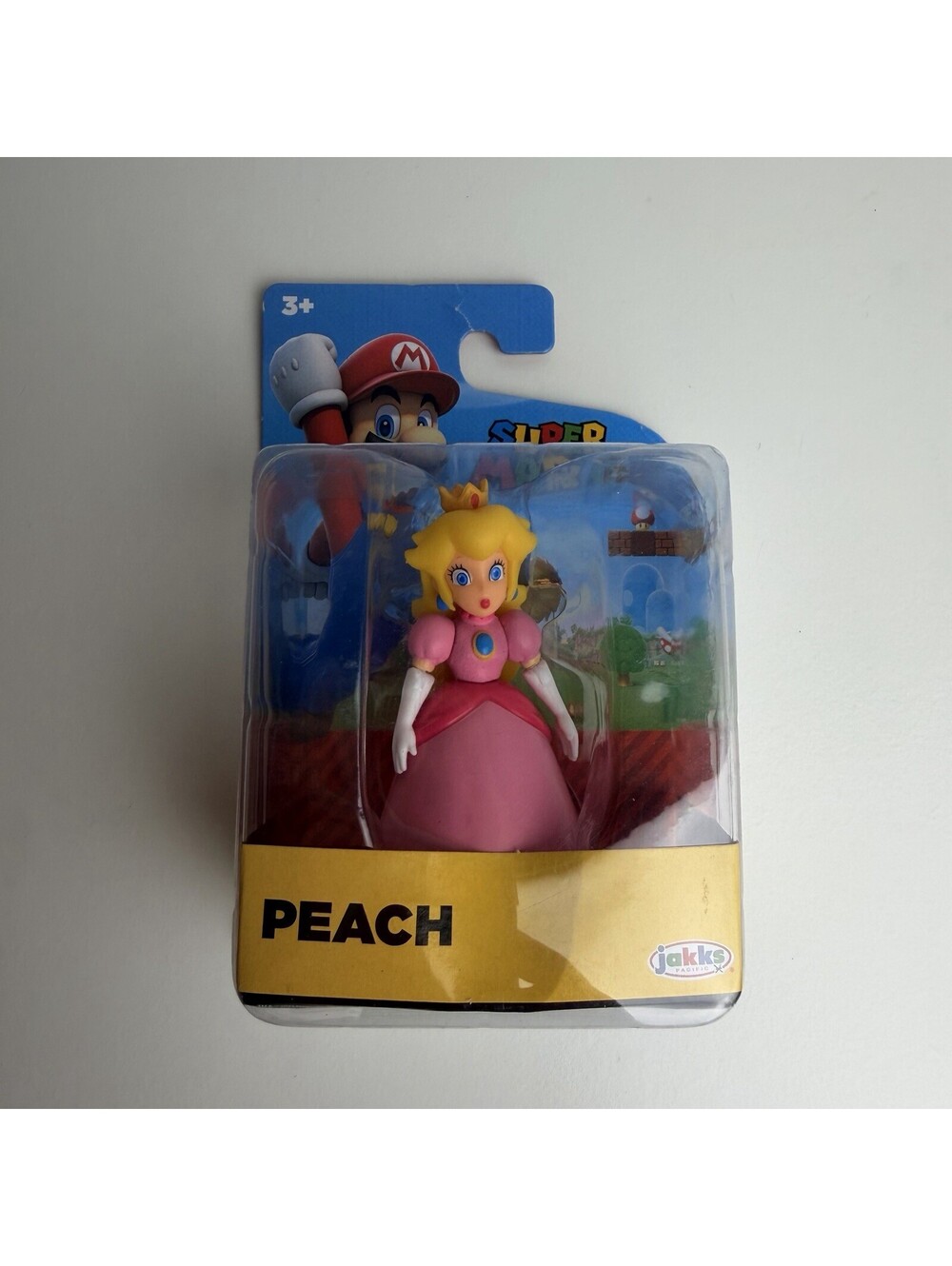 JAKKS Pacific Super Mario Princess Peach 2.5” Mini Figure Wave 42 Nintendo 2023